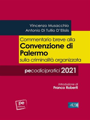 cover image of Commentario breve alla Convenzione di Palermo sulla criminalità organizzata